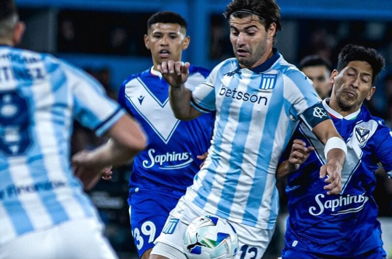 Formación de Racing con River por Copa Argentina