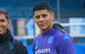 Marcos Rojo contra River y Formación de Racing