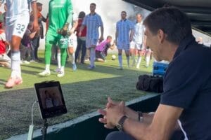 El primer 11 que probó Racing para Flamengo