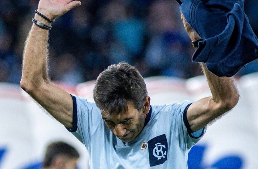 Formación de Racing con Flamengo en Copa Libertadores