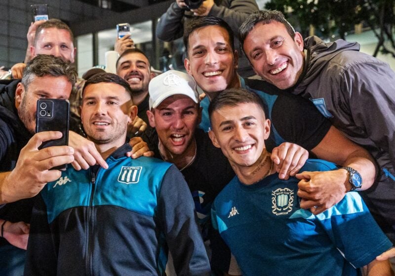 Racing en Río hinchas