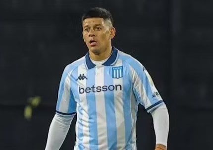 Marcos Rojo en Racing Flamengo