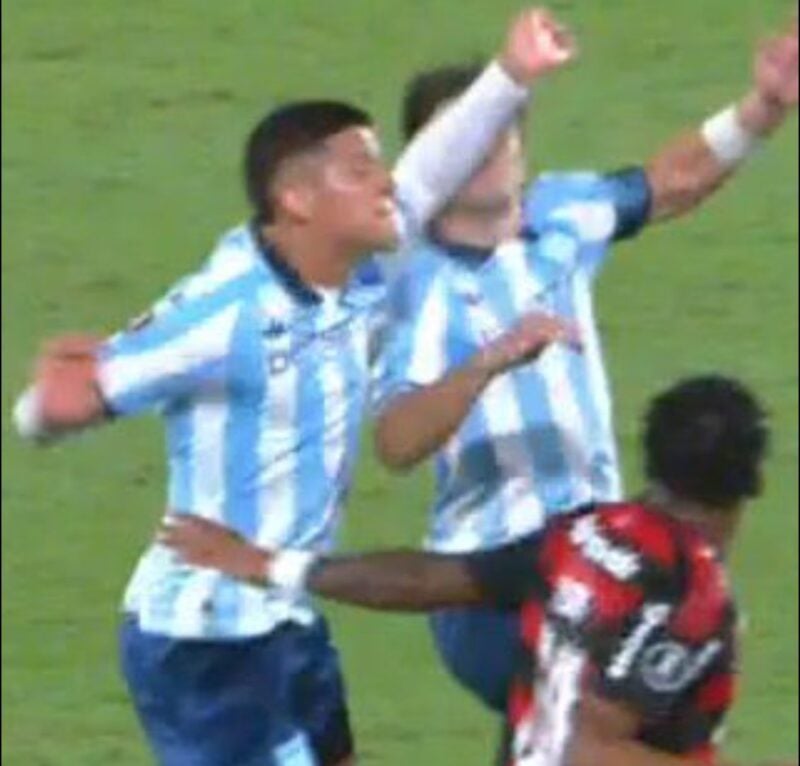 Marcos Rojo en Racing Flamengo