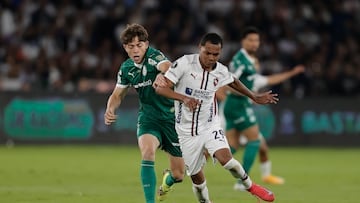 Liga goleó a Palmeiras Racing