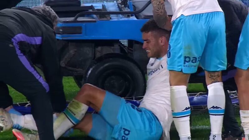 Las lesiones en Racing Pardo Elías Torres