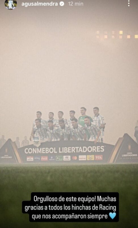 Rojas en Racing Flamengo