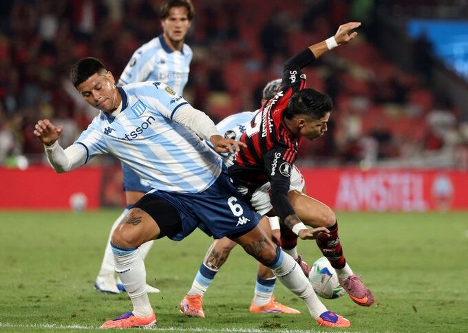 Marcos Rojo Racing Flamengo Copa Libertadores