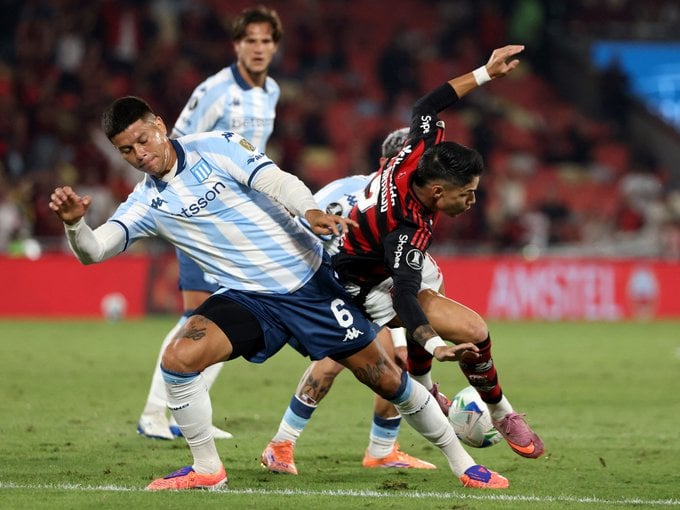 Marcos Rojo Racing Flamengo Copa Libertadores
