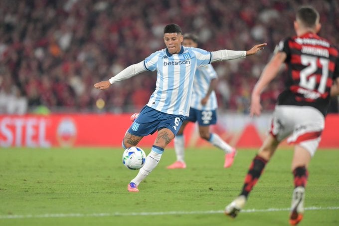Marcos Rojo Racing Flamengo Copa Libertadores