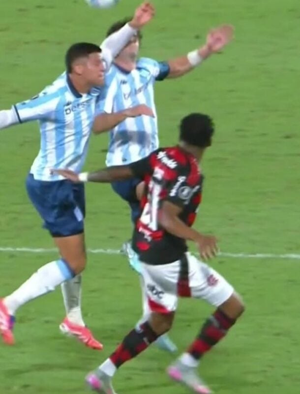 Marcos Rojo Racing Flamengo Copa Libertadores