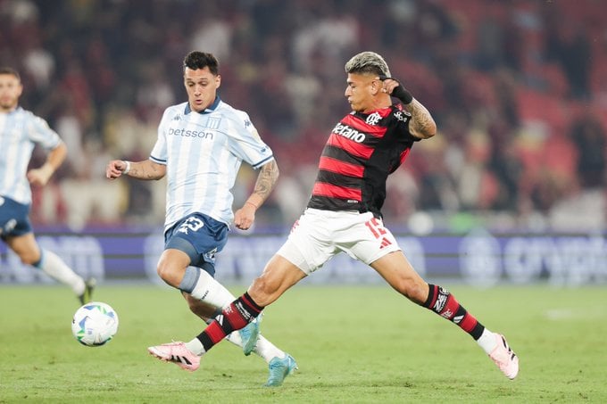 el uno x uno de Racing con Flamengo por la Copa Libertadores