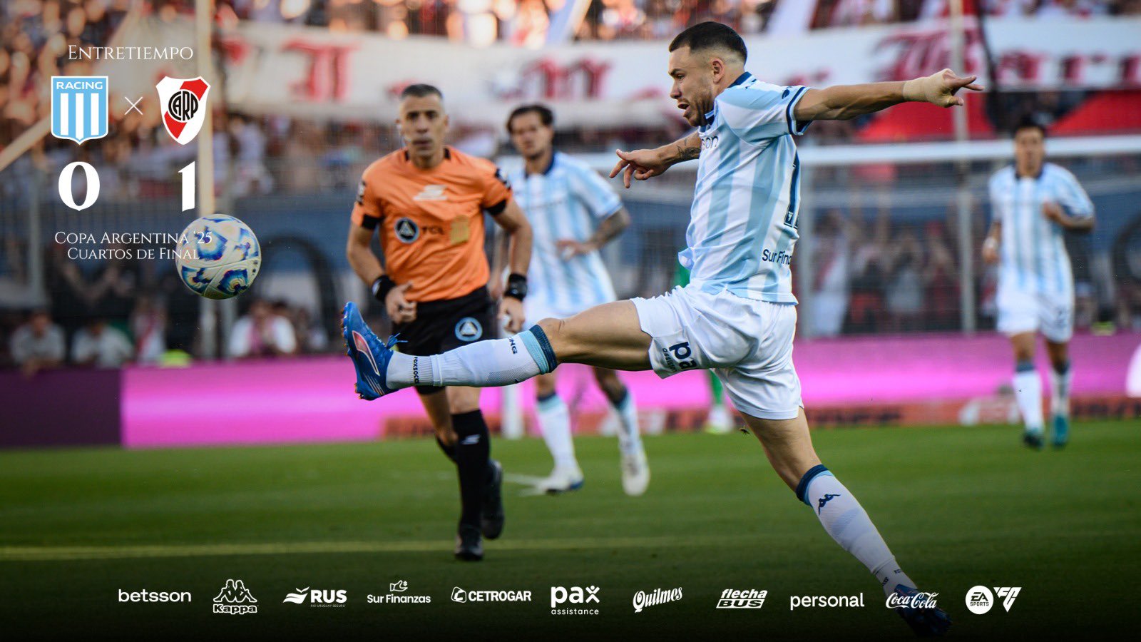 El uno x uno de Racing con River