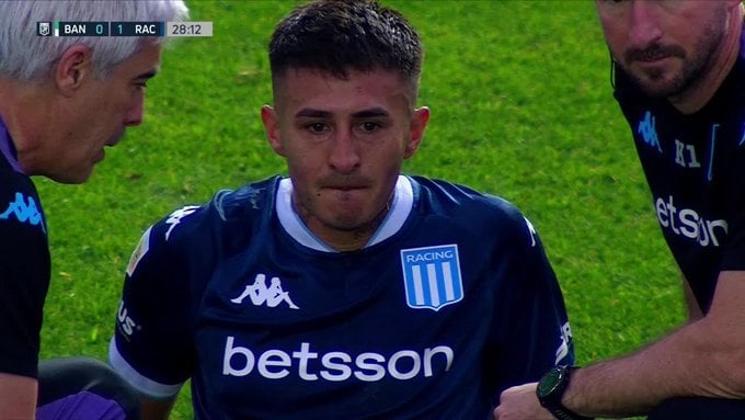 Rojas y la lesión en Racing
