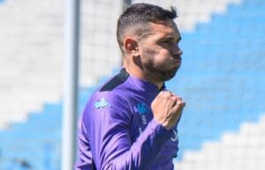 Formación de Racing con Banfield Clausura