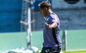 Formación de Racing con Banfield Clausura
