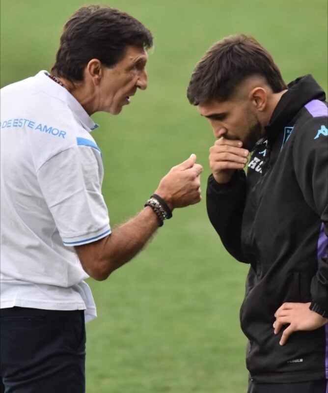 Gonzalo Costas en Racing mensaje