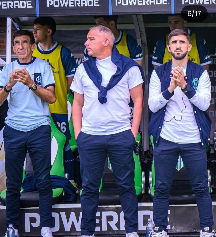 Gonzalo Costas en Racing mensaje