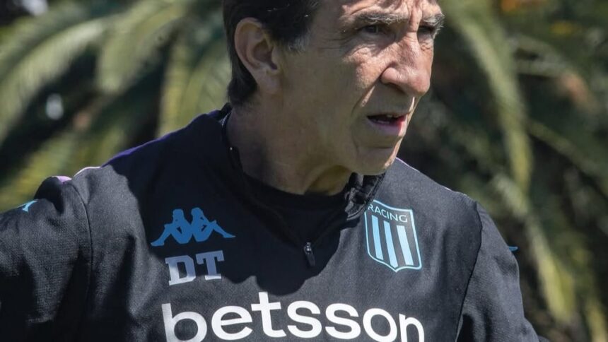 Formación de Boca con Racing