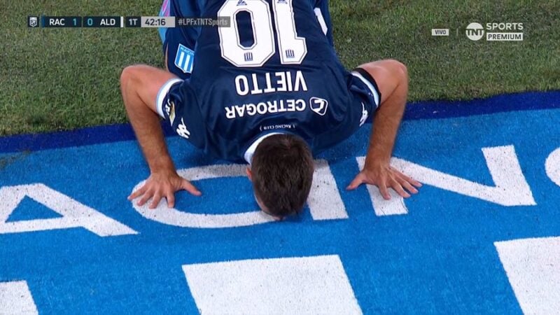 Vietto y el gol de Racing