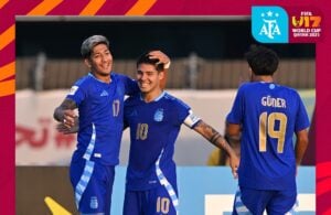 El pibe de Racing con un doblete en la Selección en el Mundial