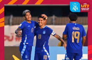 El pibe de Racing con un doblete en la Selección en el Mundial