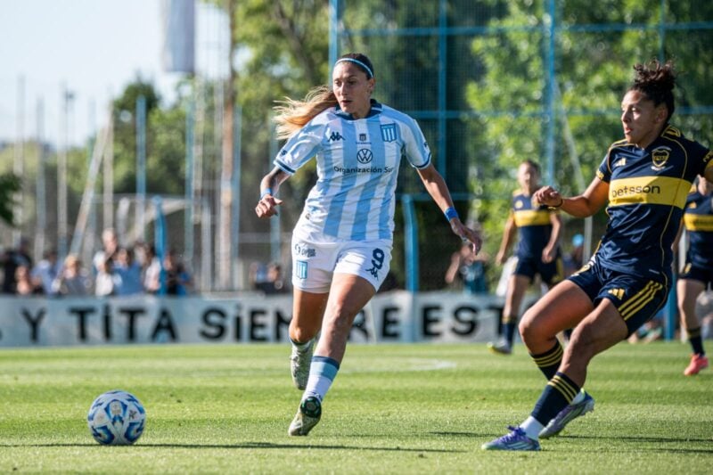 El Racing femenino Boca