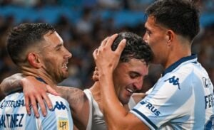 Martirena en Racing con River: "Siempre vamos al frente"