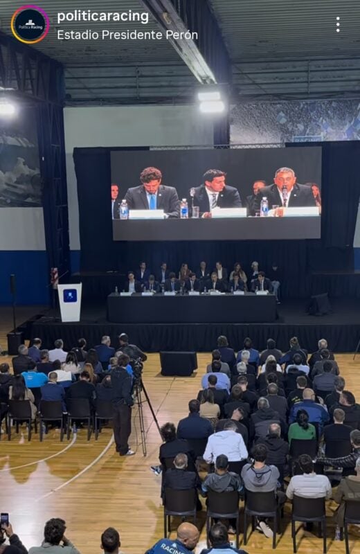 La Asamblea de Racing Balance