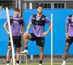 La formación de Racing con Newell's: el 11 que probó Costas