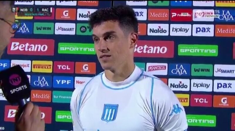 El recambio en Racing Di Césare