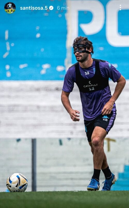 Sosa en Racing River