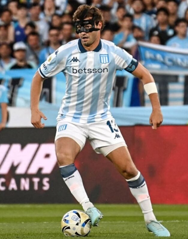 Racing con Estudiantes formación