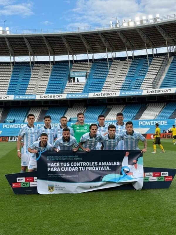 Uno x uno de Racing con Defensa