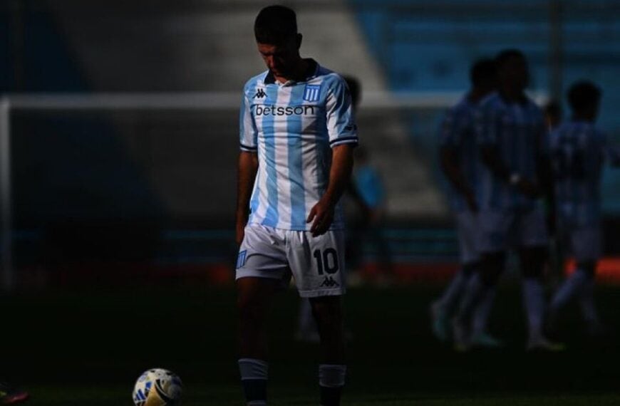 Vietto: no jugará en Racing contra Newell's y sugestiva foto