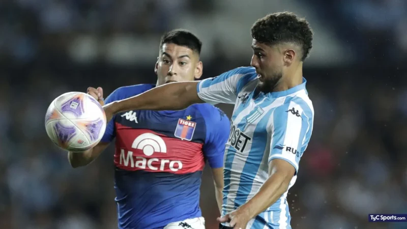 Racing con Tigre Cilindro cuartos