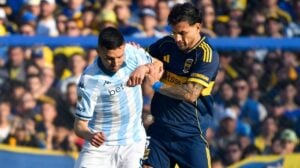uno x uno de Racing con Boca