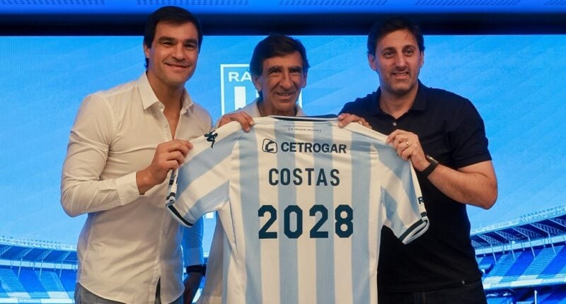 renovación de Costas en Racing