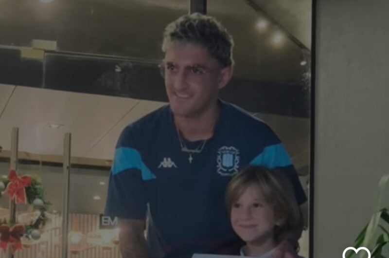 Racing con Estudiantes Martirena hincha