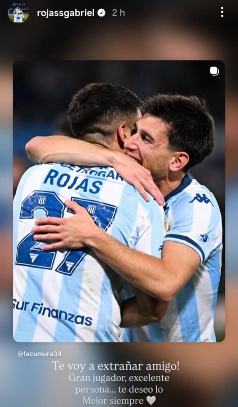 Mura despedida Racing