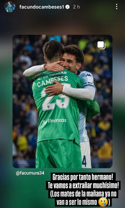 Mura despedida Racing