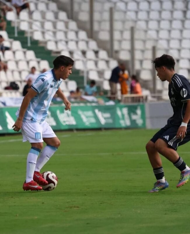 Racing juvenil amistoso Chile