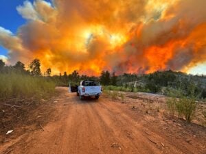 El amistoso de Racing corre riesgo por gran incendio en Chile
