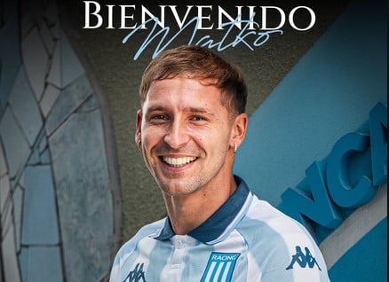Miljevic presentado en Racing