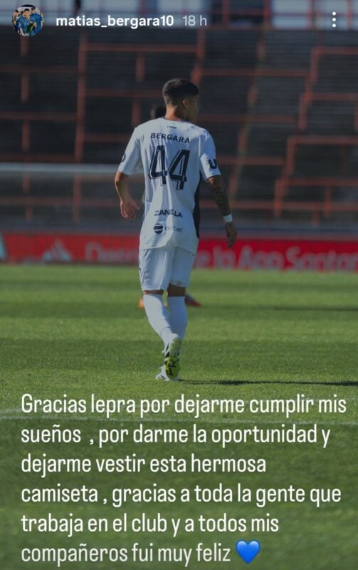 Mercado de pases Bergara Racing