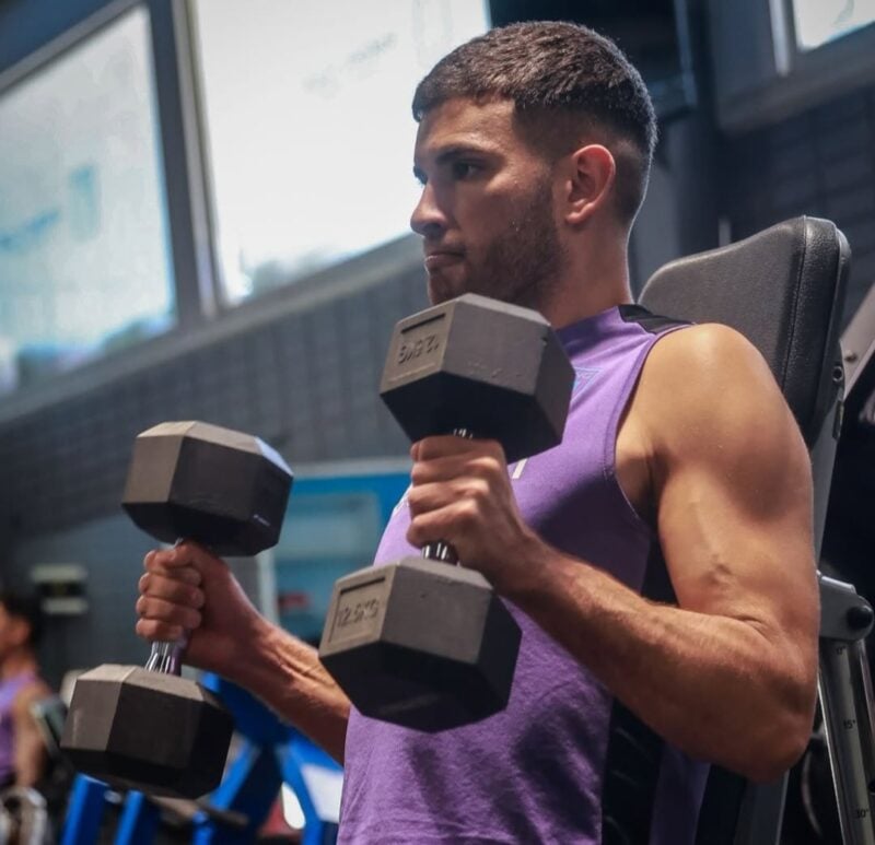 Elías Torres con Racing en Paraguay