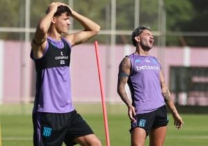 Carboni y Miljevic, figuras en el amistoso de Racing