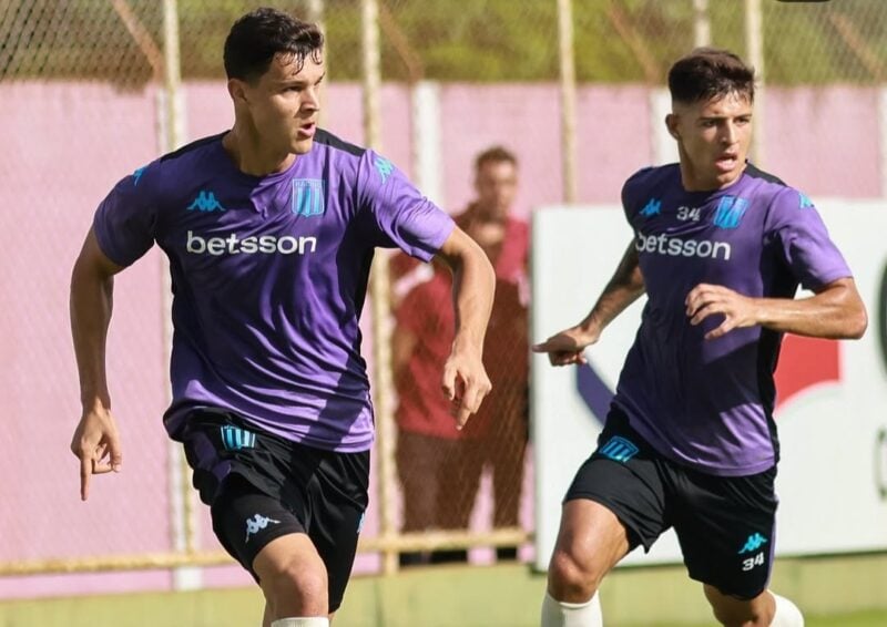 La formación de Racing Gimnasia