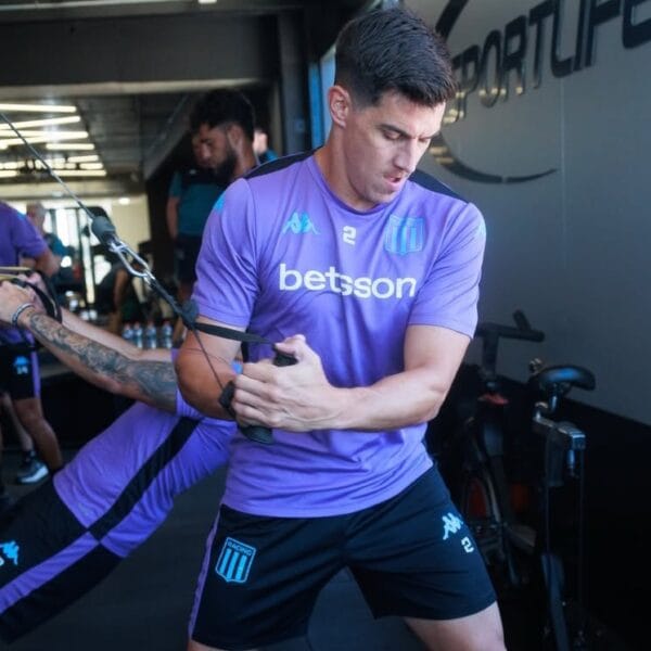 Racing con Boca García Basso