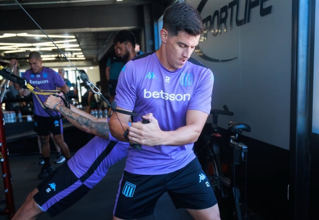 Racing con Boca García Basso