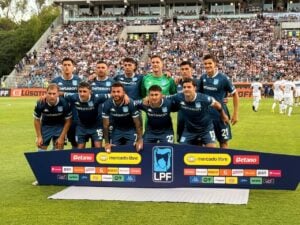 uno x uno de Racing con Gimnasia